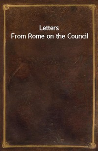 Letters From Rome on the Council (Ŀ̹)