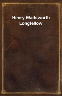 Henry Wadsworth Longfellow (커버이미지)