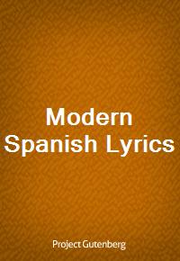 Modern Spanish Lyrics (Ŀ̹)