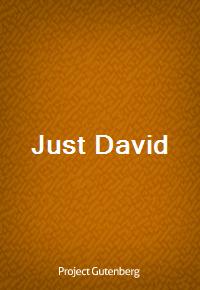 Just David (커버이미지)
