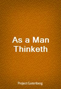 As a Man Thinketh (커버이미지)