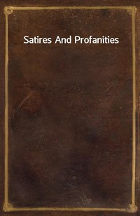 Satires And Profanities (Ŀ̹)