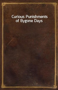 Curious Punishments of Bygone Days (커버이미지)
