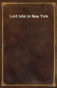 Lord John in New York (Ŀ̹)