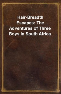 Hair-Breadth Escapes: The Adventures of Three Boys in South Africa (커버이미지)