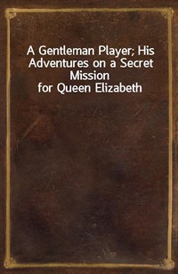 A Gentleman Player; His Adventures on a Secret Mission for Queen Elizabeth (커버이미지)