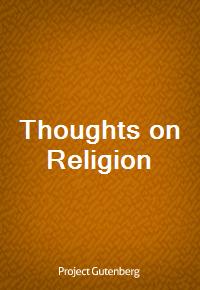 Thoughts on Religion (Ŀ̹)