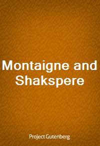 Montaigne and Shakspere (Ŀ̹)