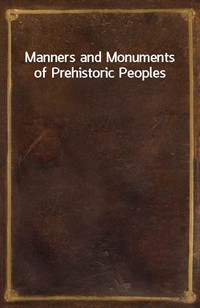 Manners and Monuments of Prehistoric Peoples (Ŀ̹)