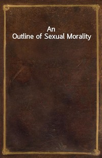 An Outline of Sexual Morality (커버이미지)
