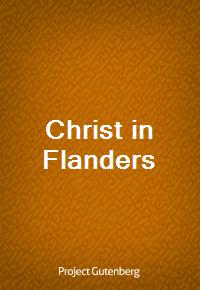 Christ in Flanders (커버이미지)