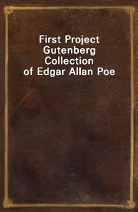 First Project Gutenberg Collection of Edgar Allan Poe (커버이미지)