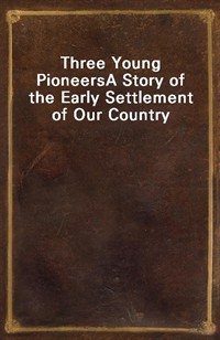 Three Young PioneersA Story of the Early Settlement of Our Country (Ŀ̹)