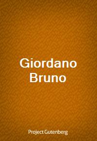 Giordano Bruno (커버이미지)