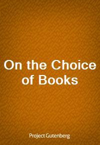 On the Choice of Books (Ŀ̹)