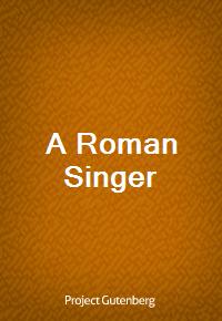 A Roman Singer (커버이미지)
