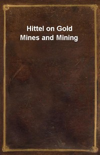 Hittel on Gold Mines and Mining (커버이미지)