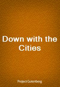 Down with the Cities (커버이미지)