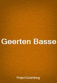 Geerten Basse (커버이미지)