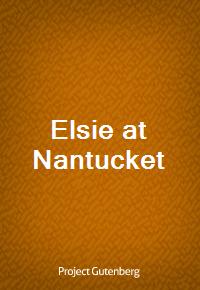 Elsie at Nantucket (커버이미지)