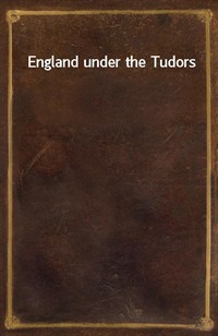 England under the Tudors (커버이미지)