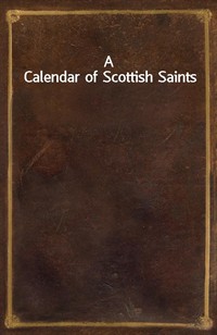 A Calendar of Scottish Saints (커버이미지)