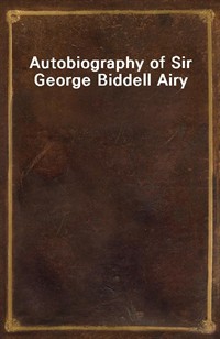 Autobiography of Sir George Biddell Airy (커버이미지)