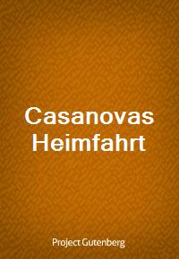 Casanovas Heimfahrt (커버이미지)