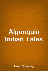 Algonquin Indian Tales (커버이미지)