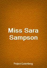 Miss Sara Sampson (Ŀ̹)