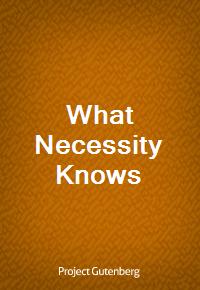 What Necessity Knows (Ŀ̹)