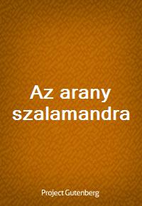 Az arany szalamandra (커버이미지)