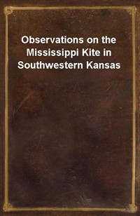 Observations on the Mississippi Kite in Southwestern Kansas (Ŀ̹)