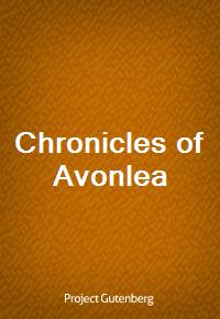 Chronicles of Avonlea (커버이미지)