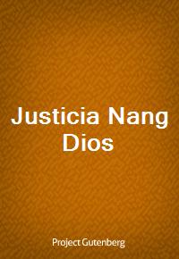 Justicia Nang Dios (커버이미지)