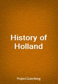 History of Holland (커버이미지)