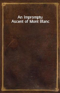 An Impromptu Ascent of Mont Blanc (커버이미지)