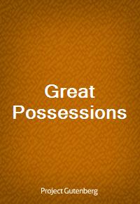 Great Possessions (커버이미지)