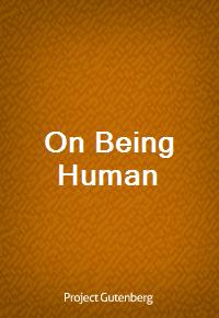 On Being Human (Ŀ̹)