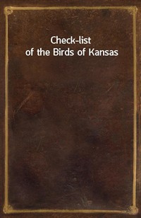 Check-list of the Birds of Kansas (커버이미지)