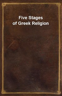 Five Stages of Greek Religion (커버이미지)