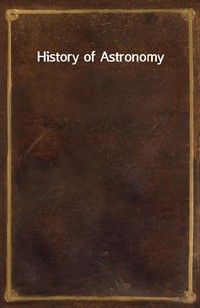 History of Astronomy (커버이미지)