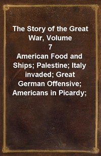 The Story of the Great War, Volume 7American Food and Ships; Palestine; Italy invaded; Great German Offensive; Americans in Picardy; Americans on t (Ŀ̹)