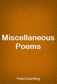 Miscellaneous Poems (Ŀ̹)