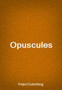 Opuscules (Ŀ̹)