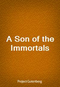 A Son of the Immortals (커버이미지)