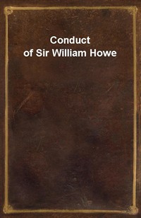 Conduct of Sir William Howe (커버이미지)