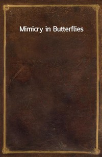 Mimicry in Butterflies (Ŀ̹)