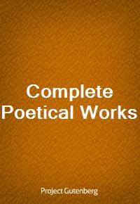 Complete Poetical Works (커버이미지)