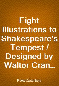 Eight Illustrations to Shakespeare's Tempest / Designed by Walter Crane (커버이미지)